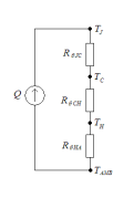 Equivalient_thermal_circuit
